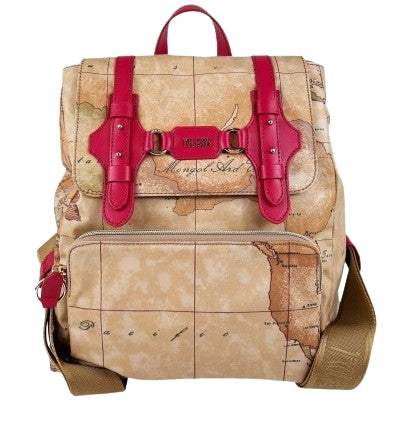 Alviero Martini 1A Classe Zaino Soft Fusion Geo Classic LC03 S578 Col 0324 Ibisco